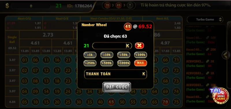 Lựa chọn hình thức cá cược đơn giản khi chơi Number game tại link vào Go88