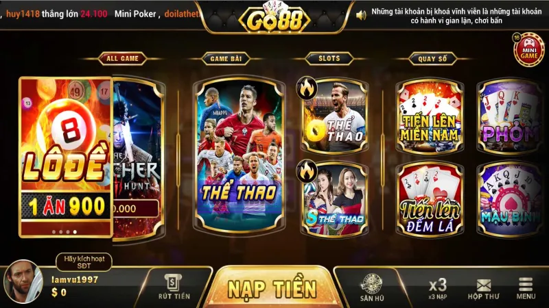 Kinh nghiệm chơi number game hay giúp người chơi chiến thắng tại Go88 Ios