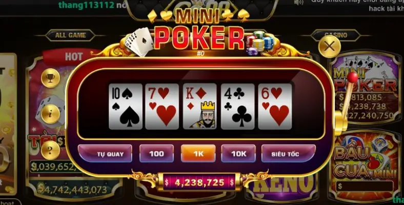 Một số lựa chọn đặt cược khi anh em tham gia chơi bài mini poker tại link vào Go88