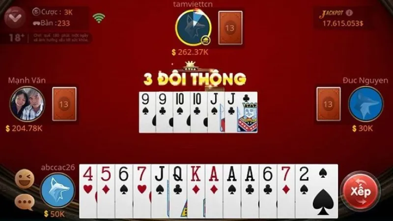 Giữ các lá bài cao để đánh cuối trong game tiến lên đếm lá tại Go88